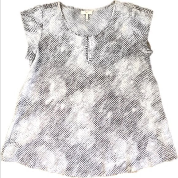 Joie Python Print Silk Blouse Size Small - Picture 8 of 9